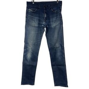 Levi's 508 31x32 Men's Jeans Regular Taper Fit Dark Blue Wash